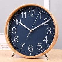 Taiwan clock desktop clock ornaments living room place clock home desktop large modern sitting clock simple pendulum clock clock