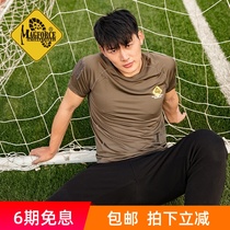 MAGFORCE Maghor Taiwan Magaoxien Quick Dry C0114 Sports Fitness Men and Women 2018 New Short Sleeve T-shirt