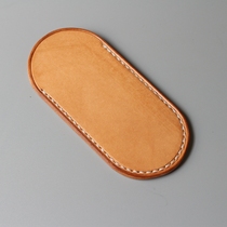 Wood and stone hand made Argentina SDS tanning head layer cowhide folding knife cover protective cover suitable for CR small sand sand