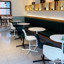 Net red coffee shop table and chair combination restaurant special table and chair personality table and chair milk tea shop simple table and chair commercial