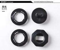 Car floor mat non-slip buckle knob Carpet buckle Wire ring Double-layer disassembly button Car floor mat fixing buckle