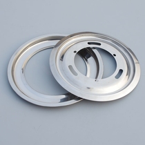 Thickened stainless soup plate gas liquefied gas stove water receiving plate stove tray desktop embedded gas stove accessories