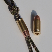 New pure copper bullet knife drop umbrella rope drop rope drop car key chain