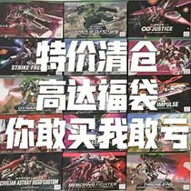 Gundam Fu bag blind box big class High assembly model MG HG domestic hand toy gift decoration Unicorn