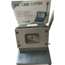 Professional custom PVC card machine 3*6 cm30 * 60mm rounded corner badge card cutting machine cutting machine punching machine