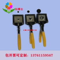Spot round copper foil aluminum foil battery pole cutter handheld detector 18mm round cutting pliers