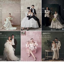 Family portrait high gray texture wall oil painting hand-painted background wedding photo studio photography background cloth gray oil painting background
