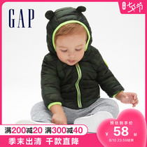 Gap baby cute warm cotton clothes 473867 Baby boy baby jacket Childrens clothing Western style childrens top