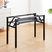  Simple household dining table feet Stall shelves Fast food table racks Long spring table racks Folding table feet Training conference tables