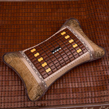 Summer pillow tea household bamboo mat ice silk mat single mahjong bamboo pillow cool summer cool adult cool pillow
