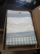  Liangliang mat grid Color magic mat Idyll mat Ramie mat Large 125*74 summer baby air conditioning mat