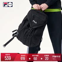 FILA FUSION Feile Tide Brand Mens and Womens Universal Backpack 2021 Winter New Product Large Capacity Casual Bag
