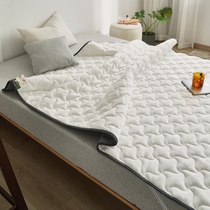 Thai natural latex mattress pad thin tatami mattress pad quilt household foldable white protective mat