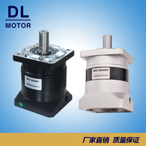 Precision planetary reducer PLF120 square flange reducer can be equipped with servo motor stepper motor