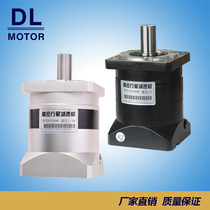 Precision planetary reducer PLF090 square flange reducer can be equipped with servo motor stepping