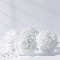 Emulation white Quiet Rose Flowers 1 Dove Shop Photography Background Swing Accessories Taobao Photo Shoot Props Swing