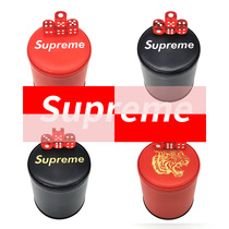 Screen cup dice set bar game creative Dice Cup personality tide card plug clock KTV color competition tube custom LOGO