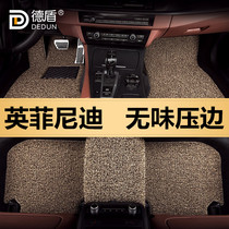 Infiniti qx50l q50l qx60 qx70 Q50 q70l special 19 ESQ car silk ring foot pad
