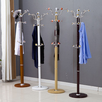 Modern simple floor-to-ceiling coat rack bedroom stainless steel clothes hanger new Chinese creative living room floor-to-ceiling coat rack