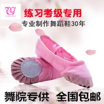 Ballet new pointe shoes cat claw shoes women childrens dance shoes soft soles Chinese dance shoes practice shoes folk dance shoes
