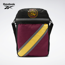 Reebok Reebok Official Men's and Women's H36540 Personality Fashion Trend Joker Contrast Spliced Backpack
