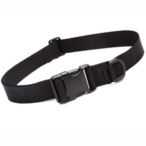 Outdoor sports leisure portable belt simple high strength tactical belt buckle quick open inner belt D Buckle hanging ring