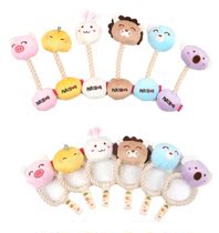 Spot ~ Korea imported parisdog pet dog bite resistant cartoon animal knots toy