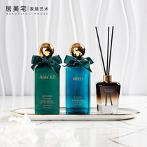 Model room bathroom cabinet soft decorations toilet aromatherapy shower gel shampoo bathroom combination matching set ornaments