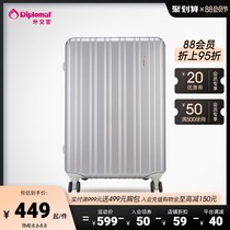 diplomat diplomat universal wheel trolley suitcase male suitcase female small password box 19 24 28 inches
