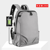 Business backpack computer backpack mens large capacity custom logo printing figure fashion student travel bag