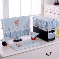 Fabric computer cover computer cover desktop computer dust cover all-in-one protective cover LCD cover cloth five pieces