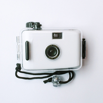 White and black ins film fool mini vintage film camera waterproof non disposable College student gift can be photographed