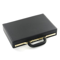 Portable password suitcase small mens money box toolbox box box document box Mini 14 inch computer box retro