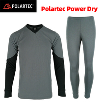 Mens POLARTECPOWERDRY outdoor moisture wicking sports quick-drying long sleeve T-shirt quick-drying bottoming pants