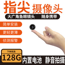 Mini remote mobile phone security camera night vision wifi without power Home monitor 4g HD wireless small video recorder Network recording camera head 4k indoor