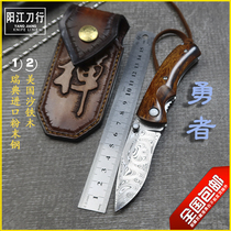 Ruifen imported Swedish powder steel folding knife world famous knife high hardness Sharp portable bearing quick hand knife
