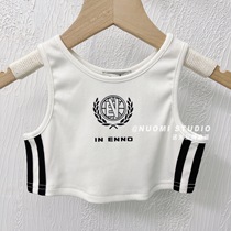 NO Boy Clothing Discount Summer Dress 110S-170 Code Children Teen Letter Sports Short 100 lap vest D3101