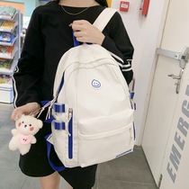 2022 new Japanese and Korean schoolbags for female junior high school students small and fresh pupils backpack for grades 3 to 6 in