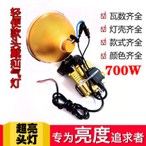 Head-mounted hernia lamp headlight 12V super bright bright high power outdoor infinitesimal dimming night fishing xenon headlight