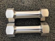 304 stainless steel 2 kg weight one-piece hexagonal dumbbells for men and women fitness weight loss yoga training professional dumbbells