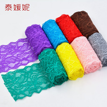 Color clothing accessories decoration wide lace edge 8 cm lace clothes handmade diy lace edge lace belt