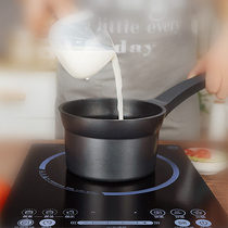 German process die-cast milk pan non-stick pan cooking pan hot milk pan baby coveted small soup pan enamel small pan home