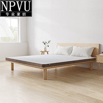 NPVU乳胶床垫1.8m可折叠床褥天然原生态环保黄麻棕榈护脊偏硬薄