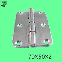 Angen 70X50X2 Shock Hinge Stainless Steel 304 Industrial Hinge Distribution Box Hinge Fine Casting Flat Open Hinge