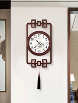 New Chinese Classical hanging clock Living room China Wind minimalist About atmospheric clocks Home fashion Fashion Hanging Watch Creative Silent Clock
