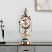 Watch Pendulum Piece Personality Creative Minima Light Extravaganza Bell Nordic Living Room Fashion Home Desktop European Desk Clock Sitting