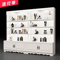  Display cabinet Cosmetics display cabinet Partition container shelf display rack Pharmacy display cabinet beauty salon product display cabinet