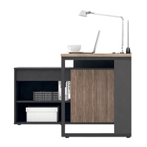 Paig desk modern simple storage desk desk staff desk office table fiberboard P-JLDG140S