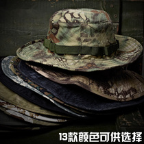 Special Forces Python camouflage Ben hat military fans tactical round-edge hat fishermans hat soldier hat outdoor fishing mountaineering hat