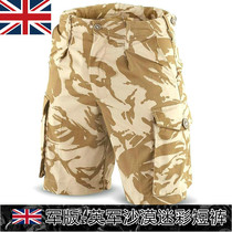 Military version British desert combat shorts military version mens summer desert quick-drying shorts outdoor five-point tooling shorts